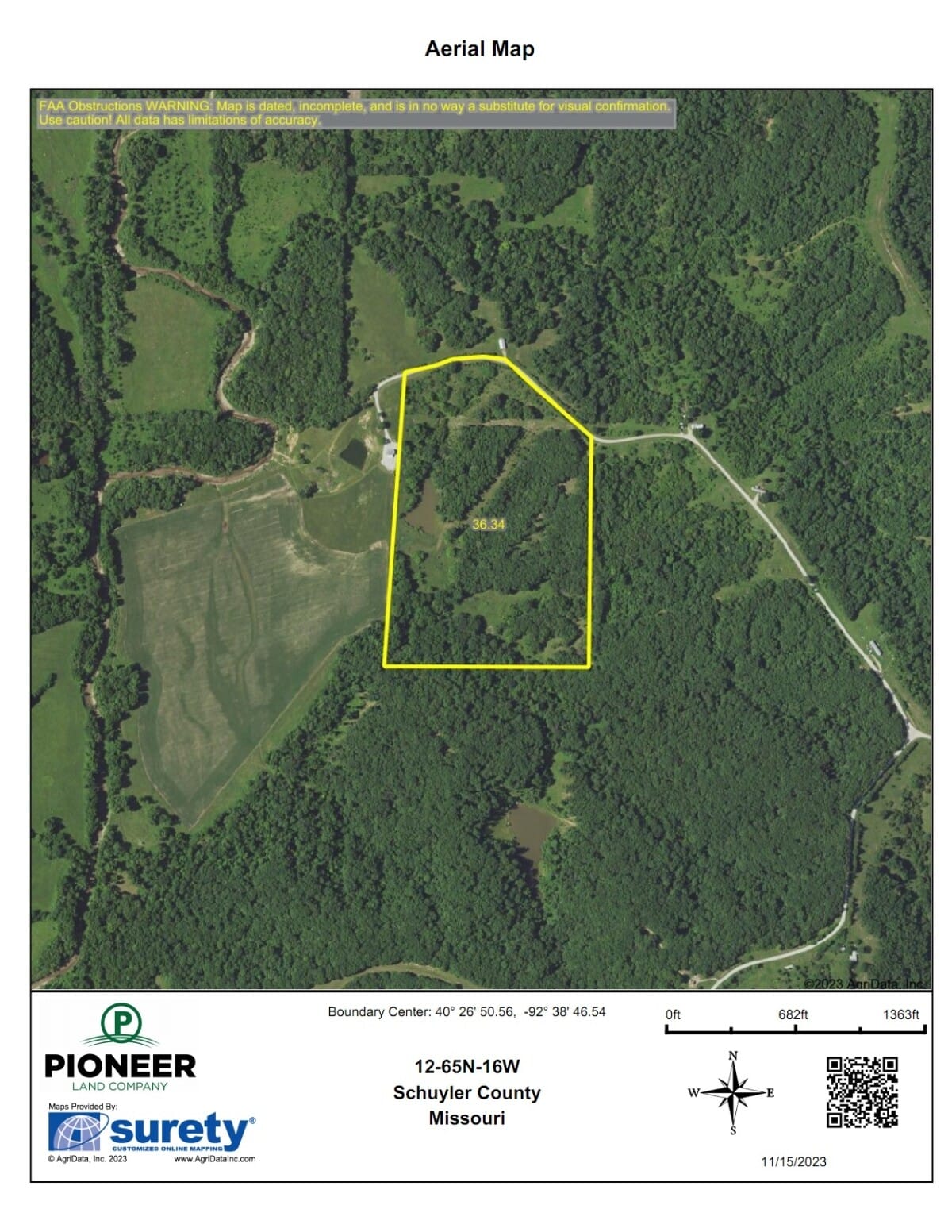 34.56 M/L Acres Schuyler County, Missouri | Schuyler County | Livonia, MO