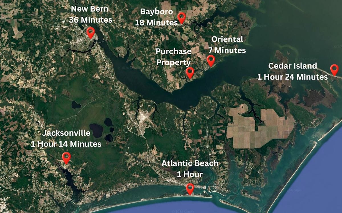 Multiple Use Land 8.2 acres of Multi Use Land For Sale in Pamlico County NC! | Pamlico ...