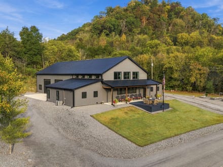 CEDAR RIDGE FARM   240± Acre Barndominium Estate, Working Farm & Premier Hunting Retreat