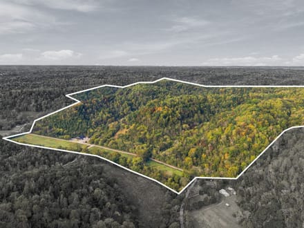 CEDAR RIDGE FARM   240± Acre Barndominium Estate, Working Farm & Premier Hunting Retreat