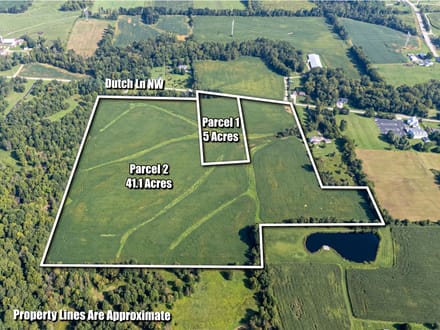 Multi-Parcel Land Auction 5 acres Licking County