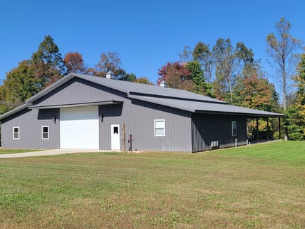 24.29 Acres W/ Barndo in Martin County IN