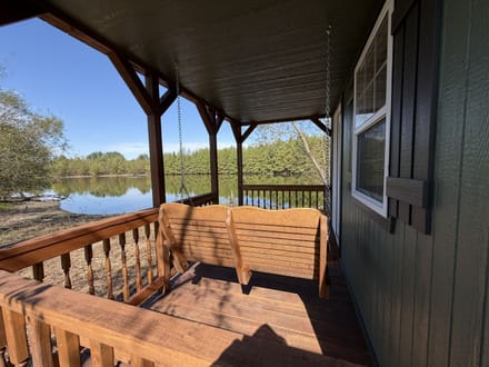 Brand-New Cabin w/ Lake Views in Sullivan IN 