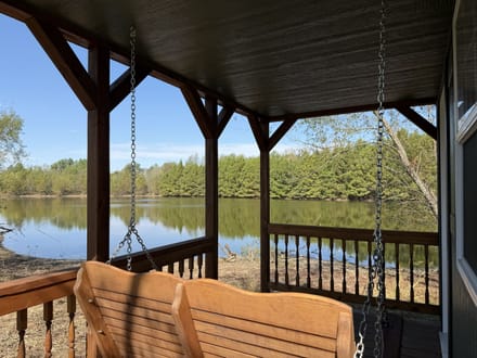 Brand-New Cabin w/ Lake Views in Sullivan IN 