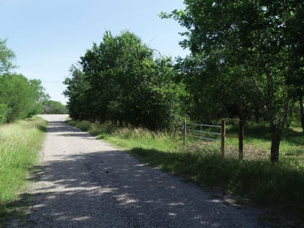 2 sides road frontage acreage near Charco!