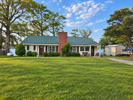 Waterfront Retreat Among the Cypress Trees on Moon Lake! 