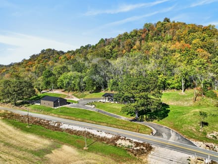53-Acre Switzerland County Paradise | Home, Barn, Tillable Ground, Ohio River Frontage & Private Boat Ramp