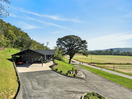 53-Acre Switzerland County Paradise | Home, Barn, Tillable Ground, Ohio River Frontage & Private Boat Ramp