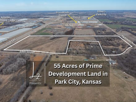 Prime Development Land in Park City, KS
