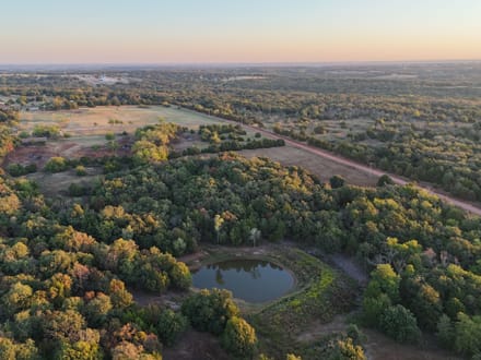 25 Acres | Land for Sale Guthrie OK — Anderson Road, Pond, Up to 95 Adjoining Acres Available