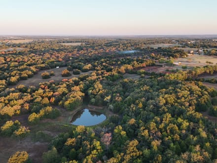 25 Acres | Land for Sale Guthrie OK — Anderson Road, Pond, Up to 95 Adjoining Acres Available