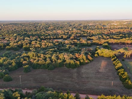 25 Acres | Land for Sale Guthrie OK — Anderson Road, Pond, Up to 95 Adjoining Acres Available