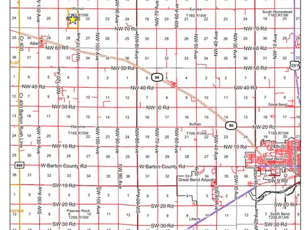 LIVE & ONLINE AUCTION - 1,044+/- Acres In Barton County, Kansas. Selling In 5 Tracts