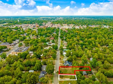 Building lot in Historic Church Street District