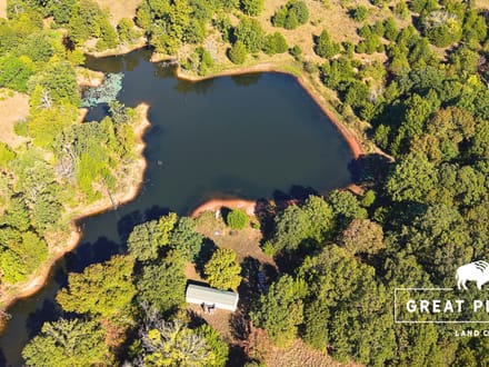80 Acres with 2-Acre Stocked Fishing Pond & Hunting Cabin