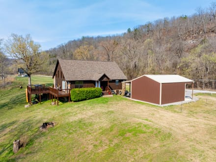 Gated White River Frontage with New Deck & 24x20 Shop – 70 Joe Baker Road, Batesville, Arkansas