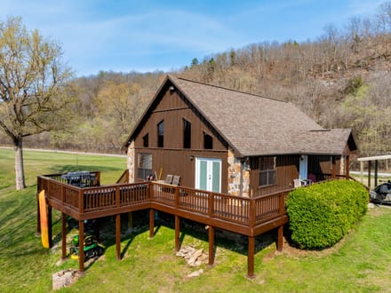 Gated White River Frontage with New Deck & 24x20 Shop – 70 Joe Baker Road, Batesville, Arkansas