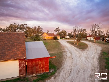 "Country Living" Family Home On 11 Acres With Outbuildings In Rooks County, KS Near Webster Lake