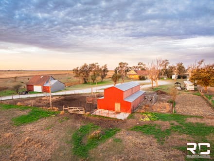 "Country Living" Family Home On 11 Acres With Outbuildings In Rooks County, KS Near Webster Lake