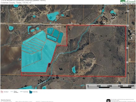 175.25 Acres in Coleman County