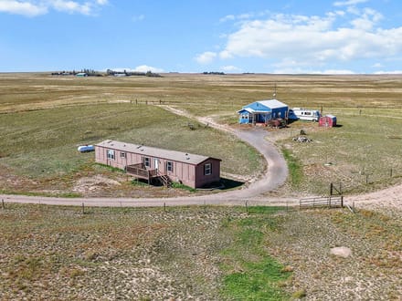 163 Acres for Sale Near Cheyenne WY | 2 Homes, Development Potential