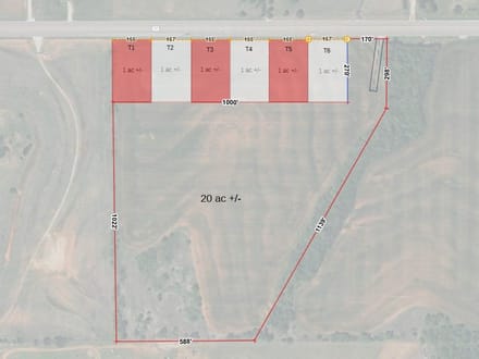 Tract 1 - 1 Acre Commercial Lot - Hwy 37 Tutte, Ok 73089