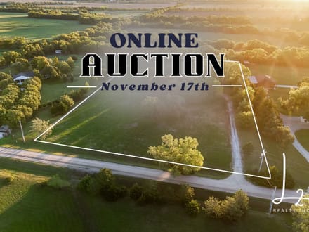 Home on Acreage Auction near Derby