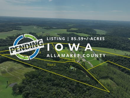 85.59+/- Acres Allamakee County, IA - AUCTION