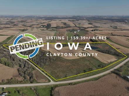159.39 +/- Acres Clayton County, IA