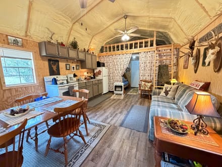 10 Acres with lofted cabin in Fountain County 