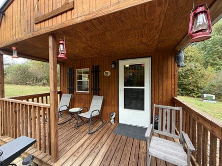 10 Acres with lofted cabin in Fountain County 