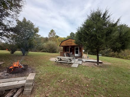 10 Acres with lofted cabin in Fountain County 