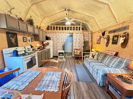 10 Acres with lofted cabin in Fountain County 