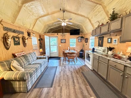 10 Acres with lofted cabin in Fountain County 