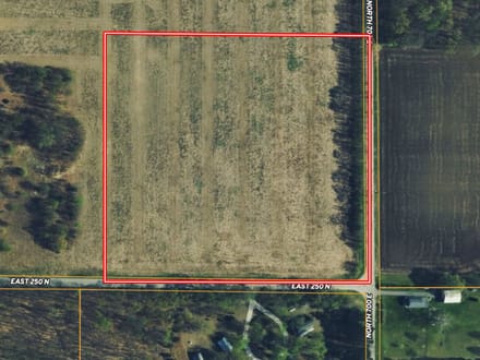 10 +/- ACRES - CORNER LOT - STARKE COUNTY - LAND FOR SALE