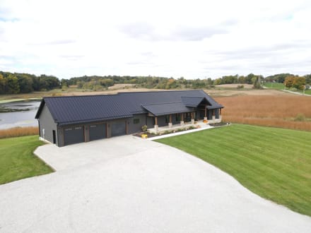 Spacious Custom Home with Walk-Out Basement & 20 Acres | 13142 N 700 W, Silver Lake, IN 46982
