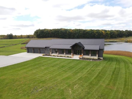 Spacious Custom Home with Walk-Out Basement & 20 Acres | 13142 N 700 W, Silver Lake, IN 46982
