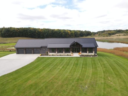 Spacious Custom Home with Walk-Out Basement & 20 Acres | 13142 N 700 W, Silver Lake, IN 46982