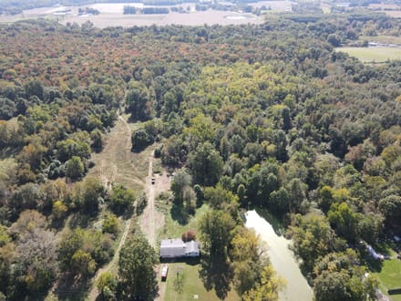 81.17 +/- Acres with 4-Bedroom Home | 22652 Madison Road, South Bend, IN 46614 | Minutes from Potato Creek State Park