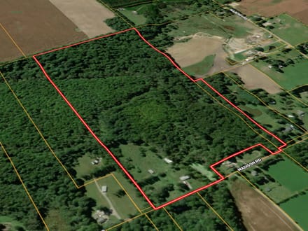 81.17 +/- Acres with 4-Bedroom Home | 22652 Madison Road, South Bend, IN 46614 | Minutes from Potato Creek State Park