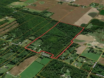 81.17 +/- Acres with 4-Bedroom Home | 22652 Madison Road, South Bend, IN 46614 | Minutes from Potato Creek State Park
