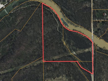 For Sale - 30.12 +/- Acres on Wabash River - Huntington, Indiana - Huntington County
