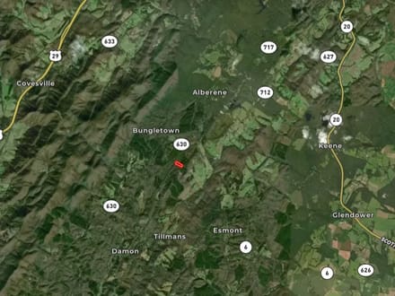 6.9± Acres of Residential & Recreational Land for Sale in Albemarle County, VA!