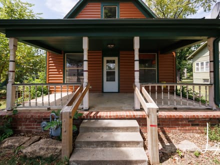 Cabin Styled Home with Impressive Garage in Fredonia