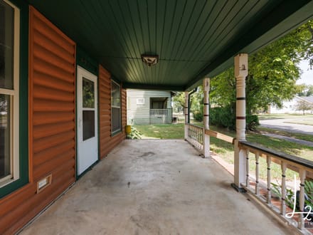 Cabin Styled Home with Impressive Garage in Fredonia