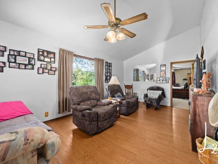 Private Country Living on 5± Acres with Creek & Mature Pines