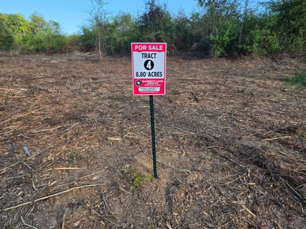 8.80 Acres on Butler Road – Tract 4