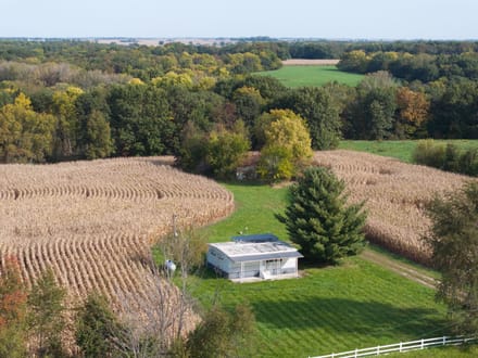 Peoria County, Illinois 167 Acres of Land for Sale with Home