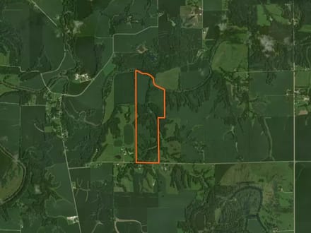 Peoria County, Illinois 167 Acres of Land for Sale with Home