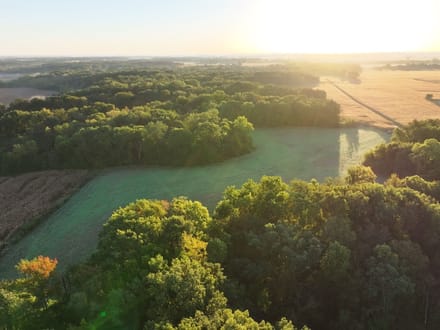 Peoria County, Illinois 167 Acres of Land for Sale with Home
